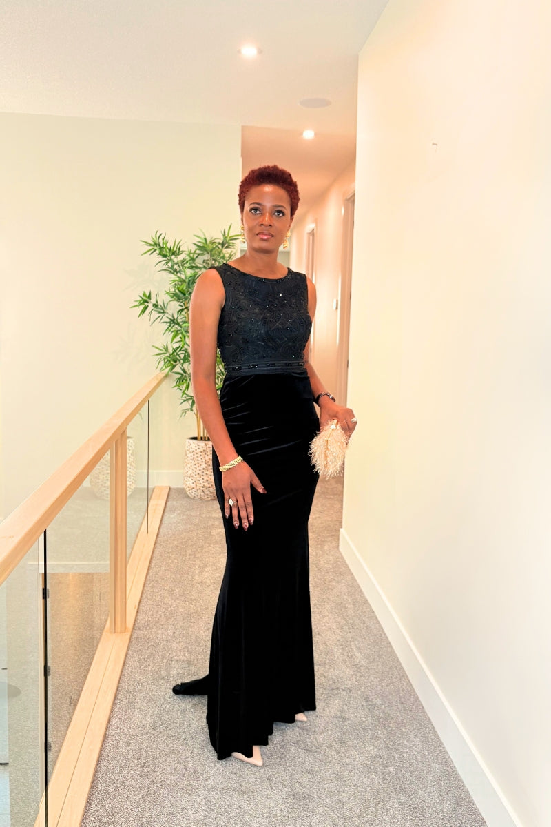 Velvet Whisper Dress