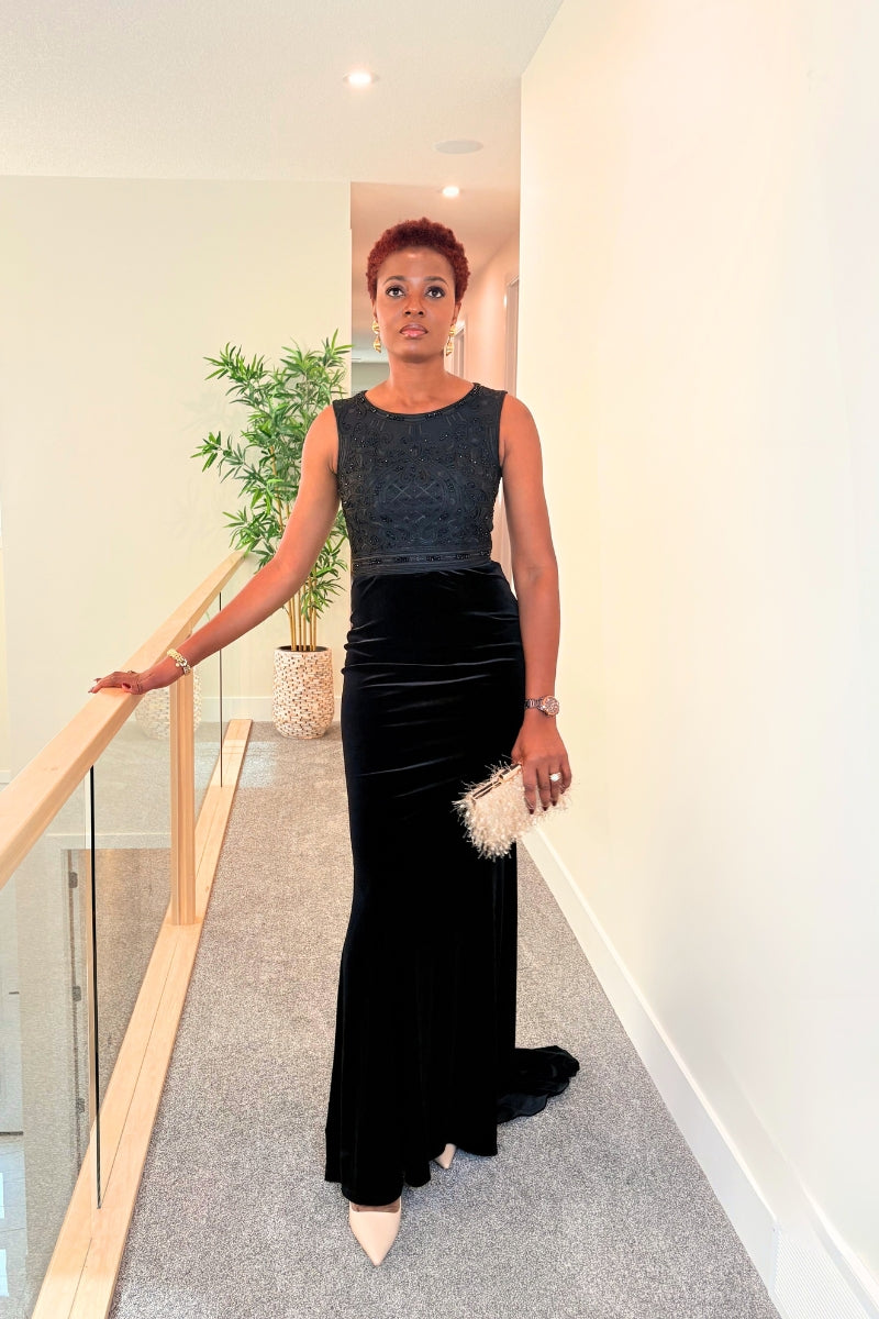 Velvet Whisper Dress