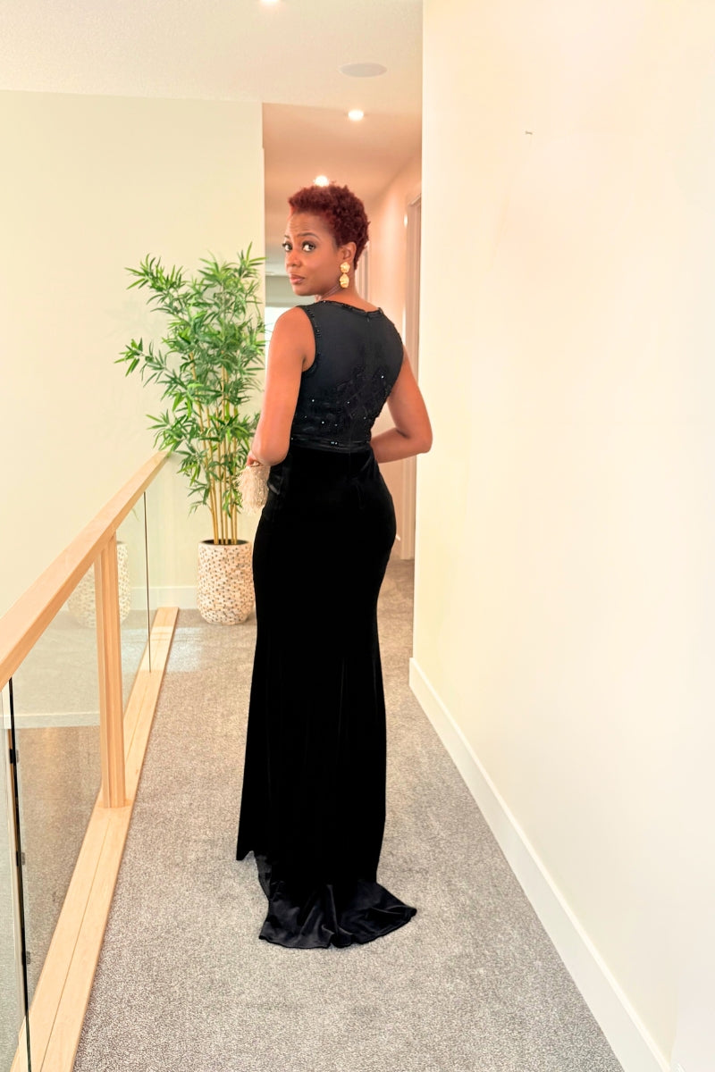 Velvet Whisper Dress