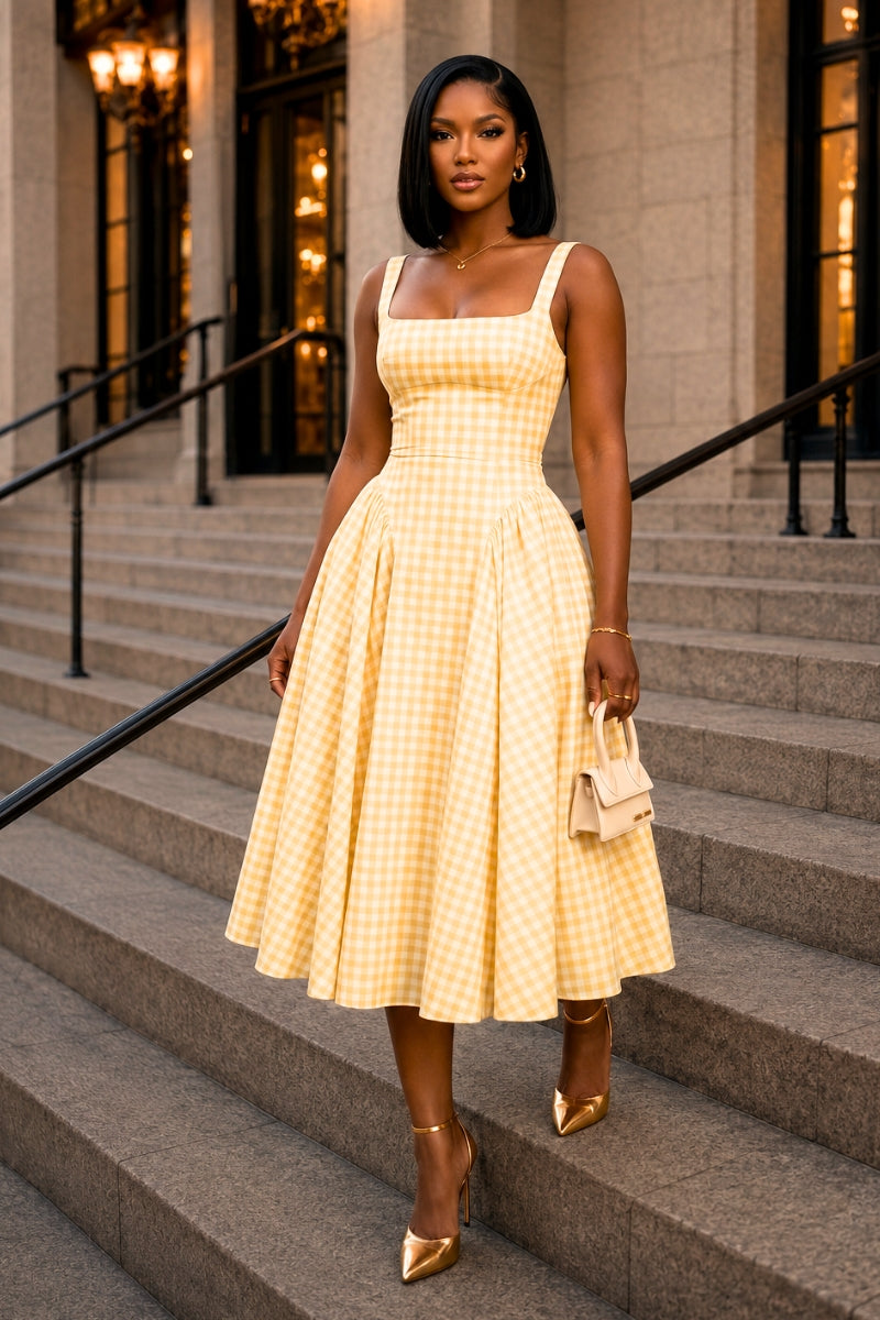 Solène Midi Dress