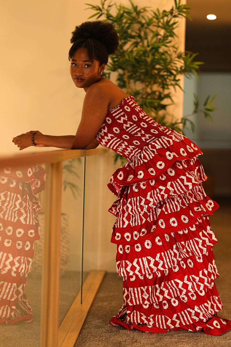 Rosa Tiered Maxi