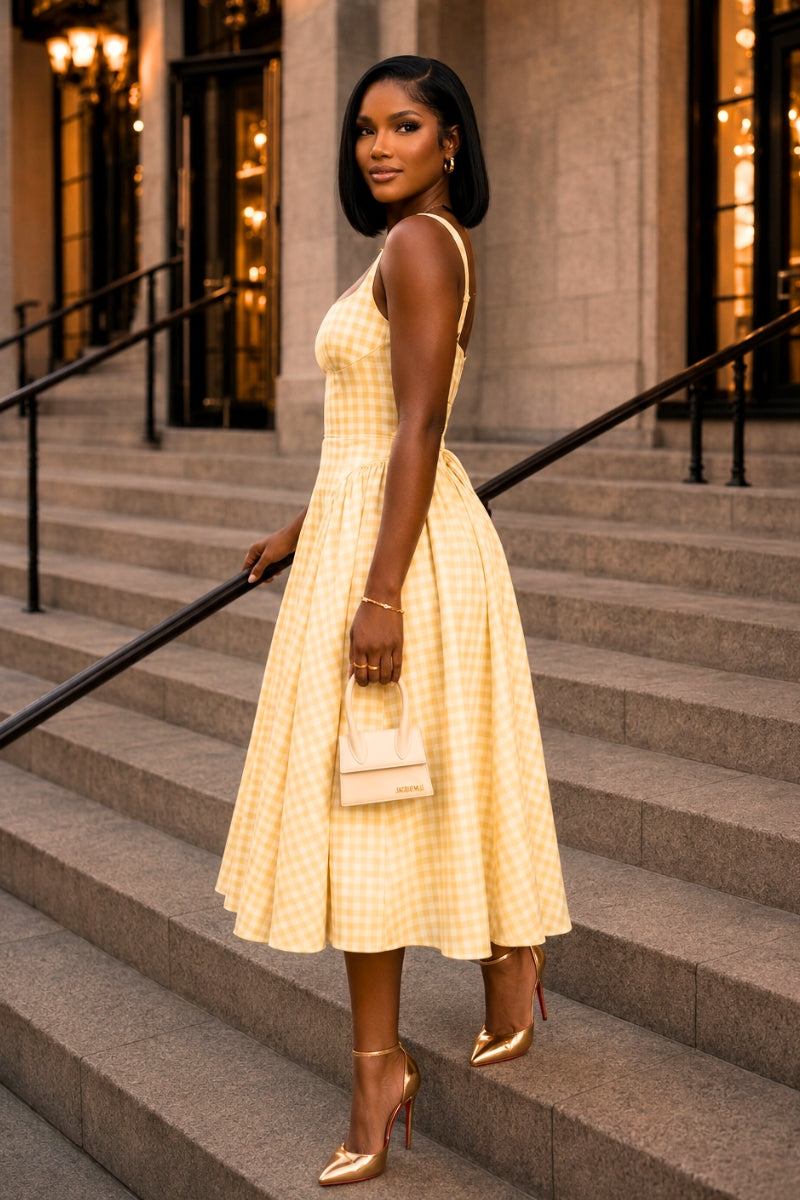 Solène Midi Dress
