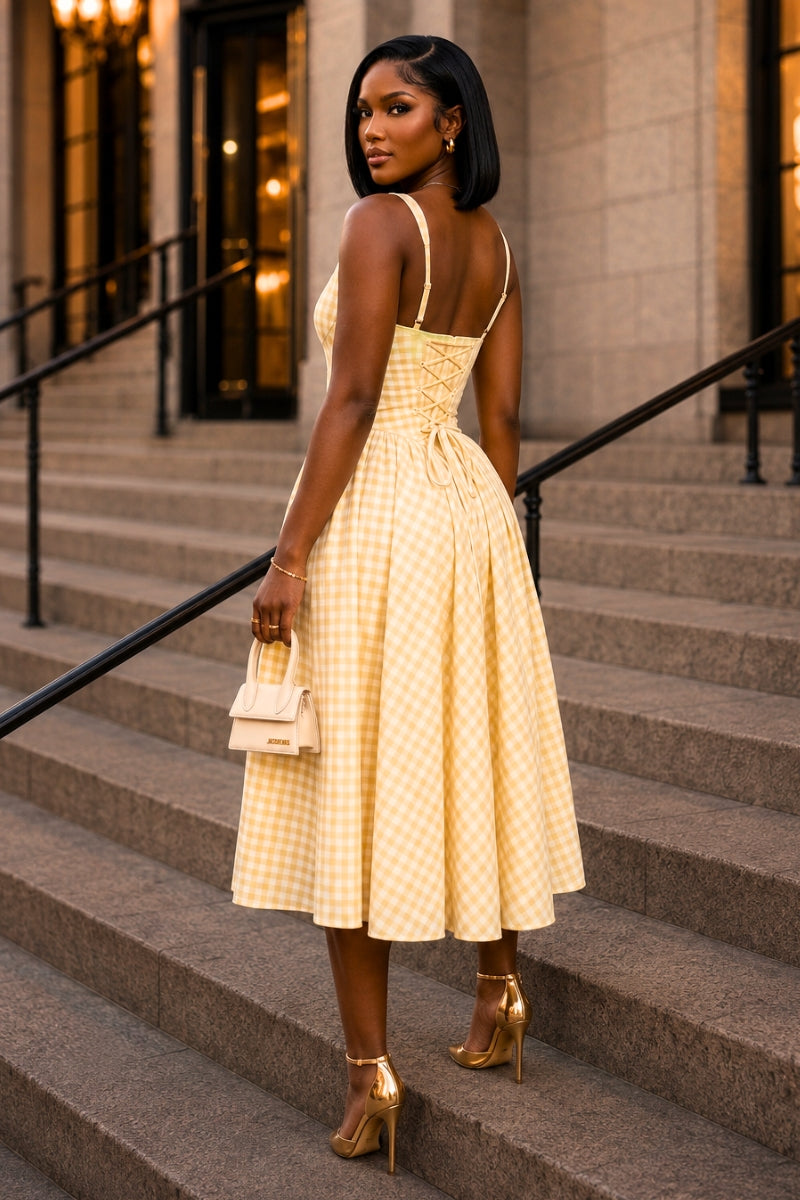 Solène Midi Dress