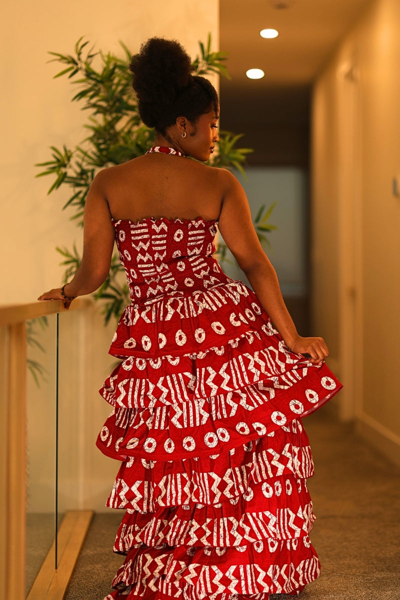 Rosa Tiered Maxi