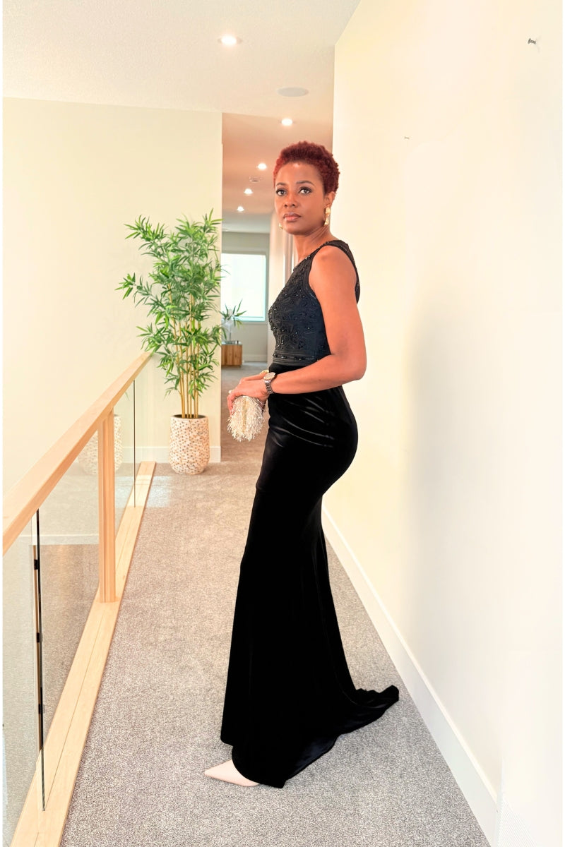 Velvet Whisper Dress