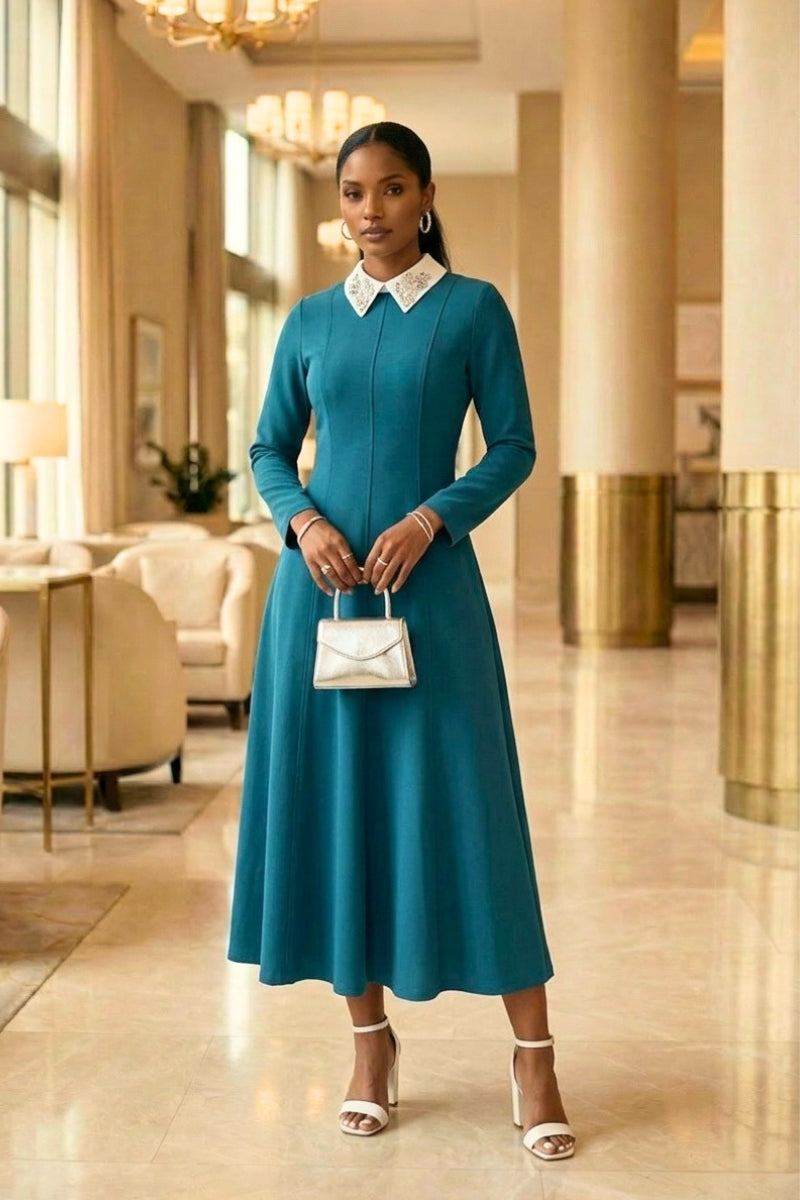 Selene Collar Dress