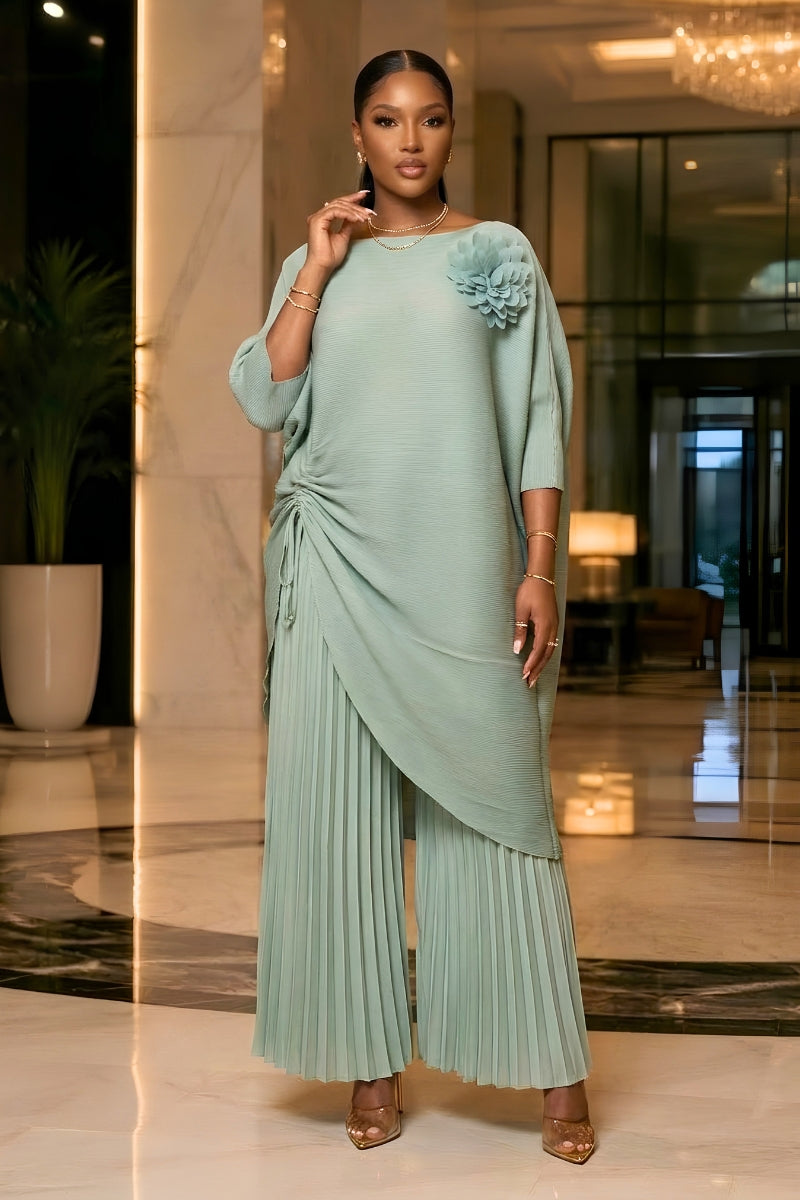 Amani Pleated Set